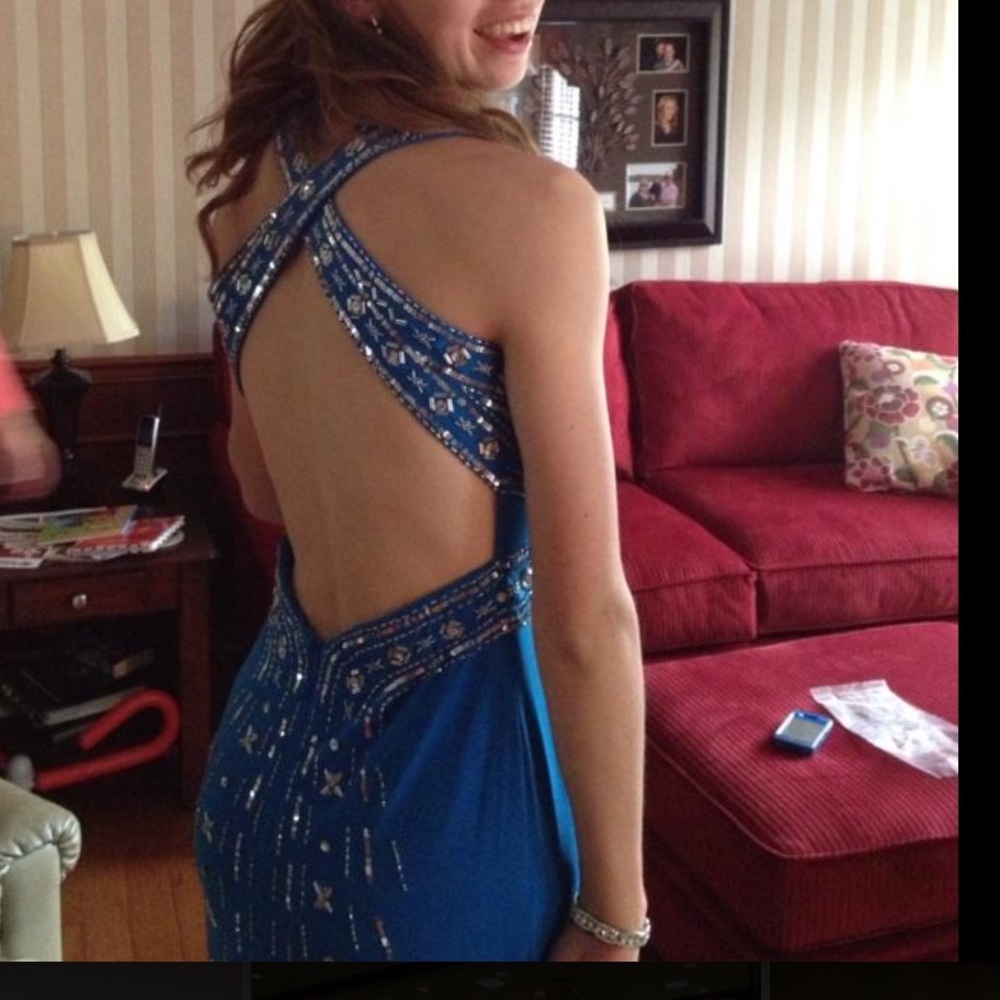 Light Blue Prom Dress